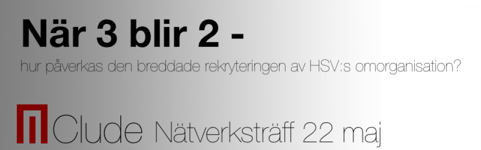 Nätverksträff 22 maj